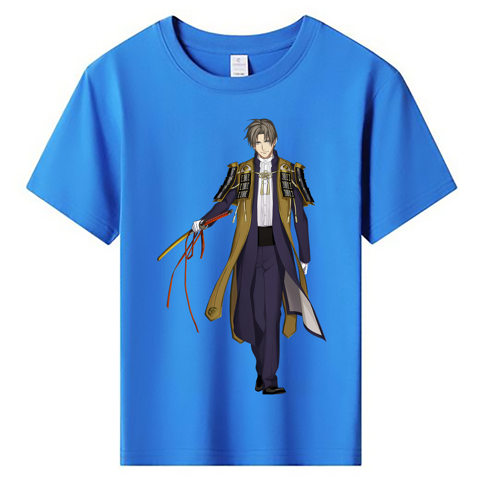 （画像用） 刀剣乱舞 Touken Ranbu 綿100％キッズTシャツ（フロントプリント）